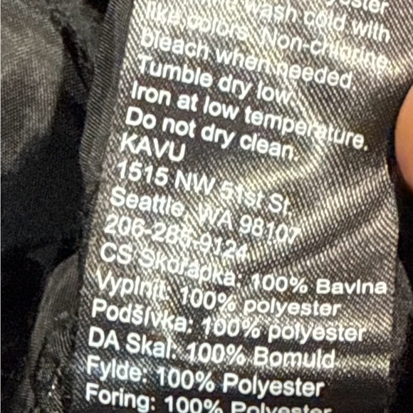 KAVU Hooded Plaid Jacket M Quilted Lined Zip Coat Cabincore Outdoors - Picture 3 of 11